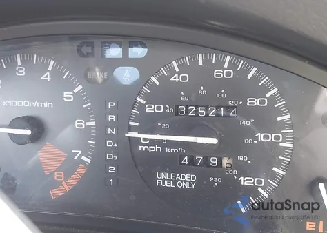 1993 Honda Civic Del Sol Si из США, поврежденный, VIN JHMEH6267PS011674